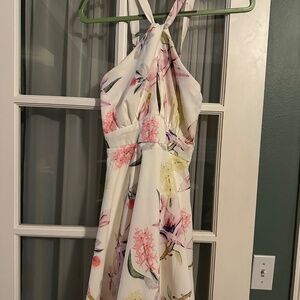 Lulu’s Floral Ice-skater Design Size XS